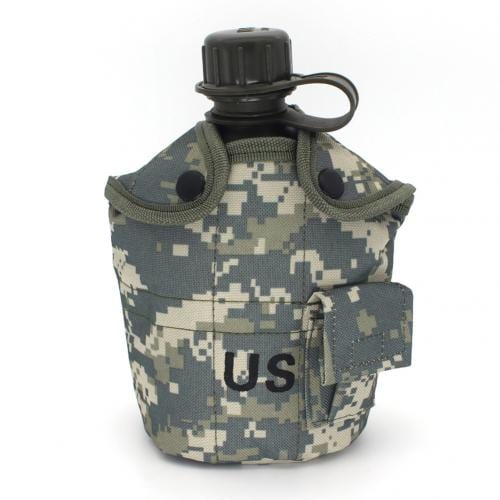 gourde militaire camouflage motif camouflage