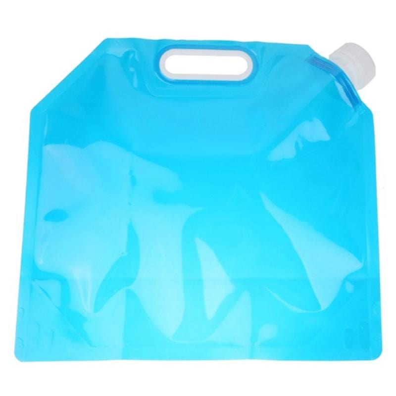 gourde poche à eau de survie coloris bleu