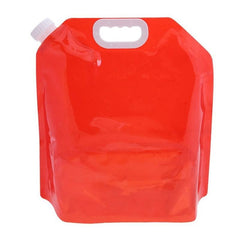 gourde poche à eau de survie coloris rouge