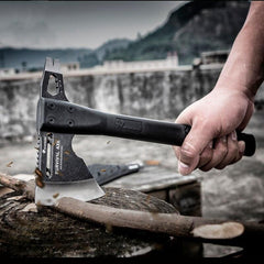 hache de survie tactique hx manche ergonomique