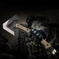 hache tactique de survie hx lame en acier