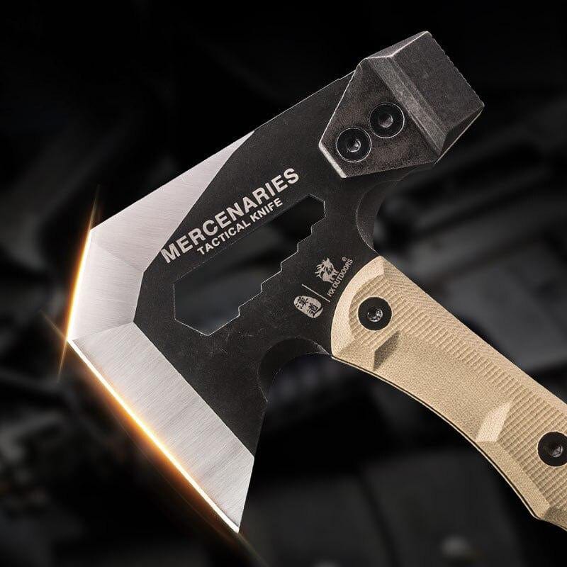 hache tactique de survie hx manche ergonomique