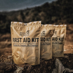 kit de premier secours vue d'ensemble