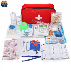kit de premier secours complet vue d'ensemble