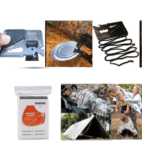 Kit de survie apocalypse matériel de feu