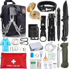 Kit de survie camping outils multifonctions
