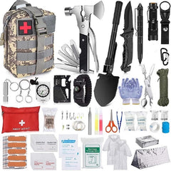 Kit de survie désert camouflage outils