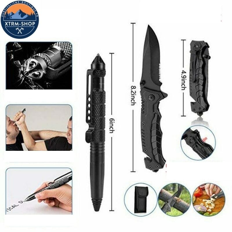 Kit de survie effondrement trousse de secours