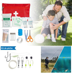 Kit de survie grand froid en conditions hivernales