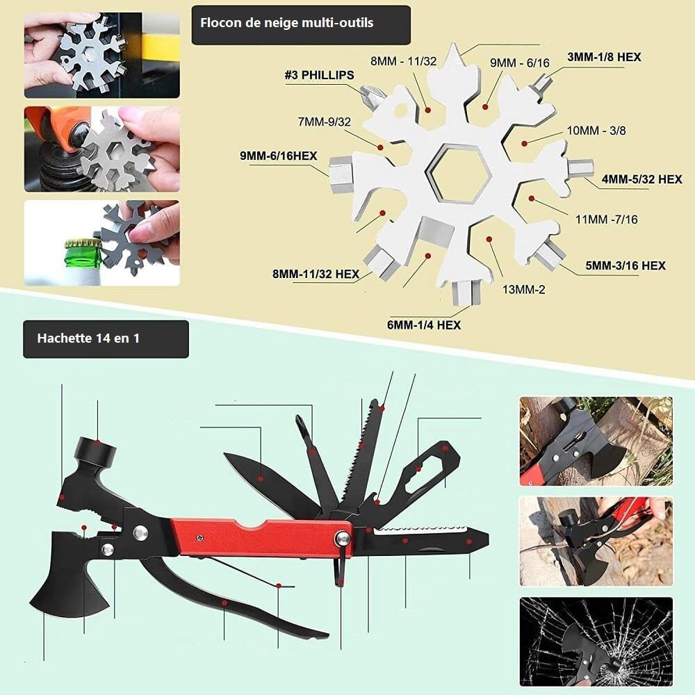 Kit de survie outdoor accessoires