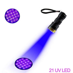 lampe led lumière bleue modèle 21 led uv