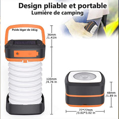 lampe solaire de survie poignée de transport