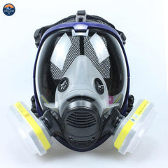 masque à gaz survivalisme détail du filtre