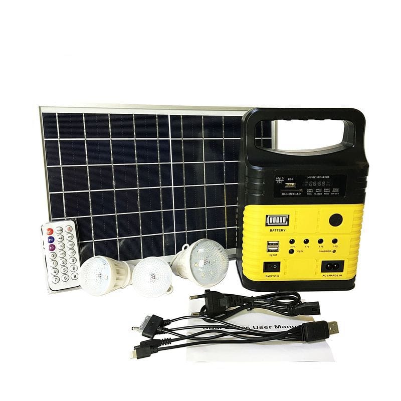 mini panneau solaire coloris jaune