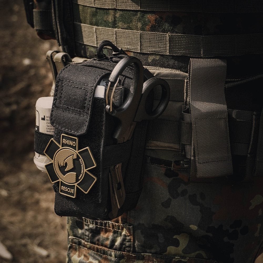 mini trousse de secours tactique système molle au dos