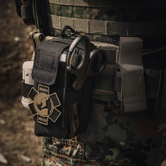 mini trousse de secours tactique système molle au dos