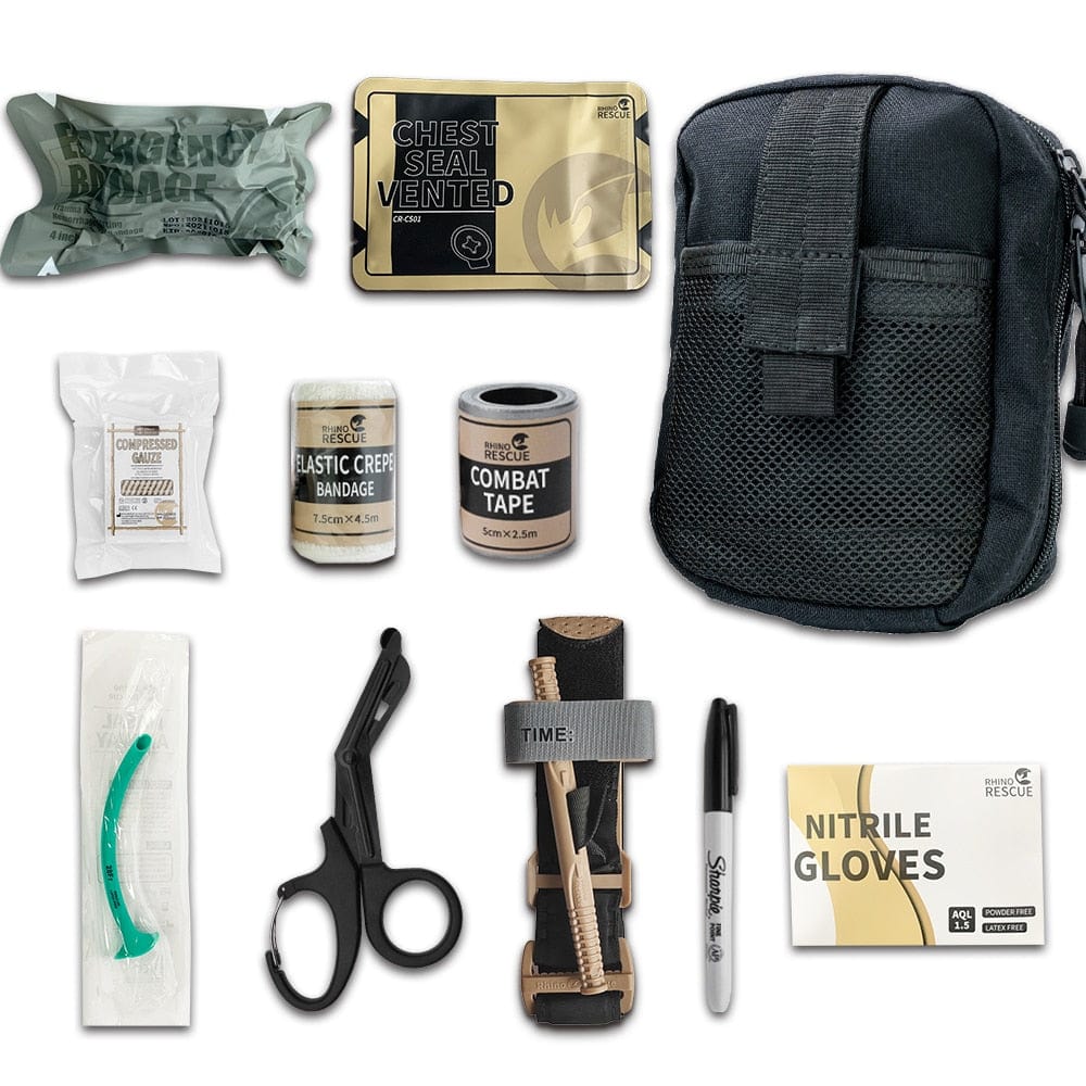 pack de premier secours tactique système molle au dos