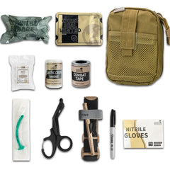pack de premier secours tactique coloris vert