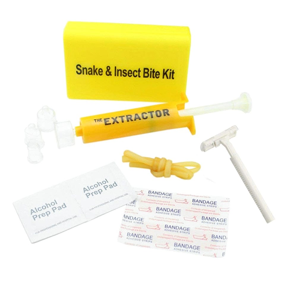pack survie anti-venin en utilisation