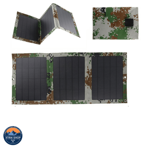 Panneau solaire de randonnée ports de charge