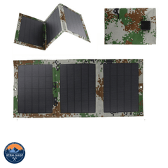 Panneau solaire de randonnée ports de charge