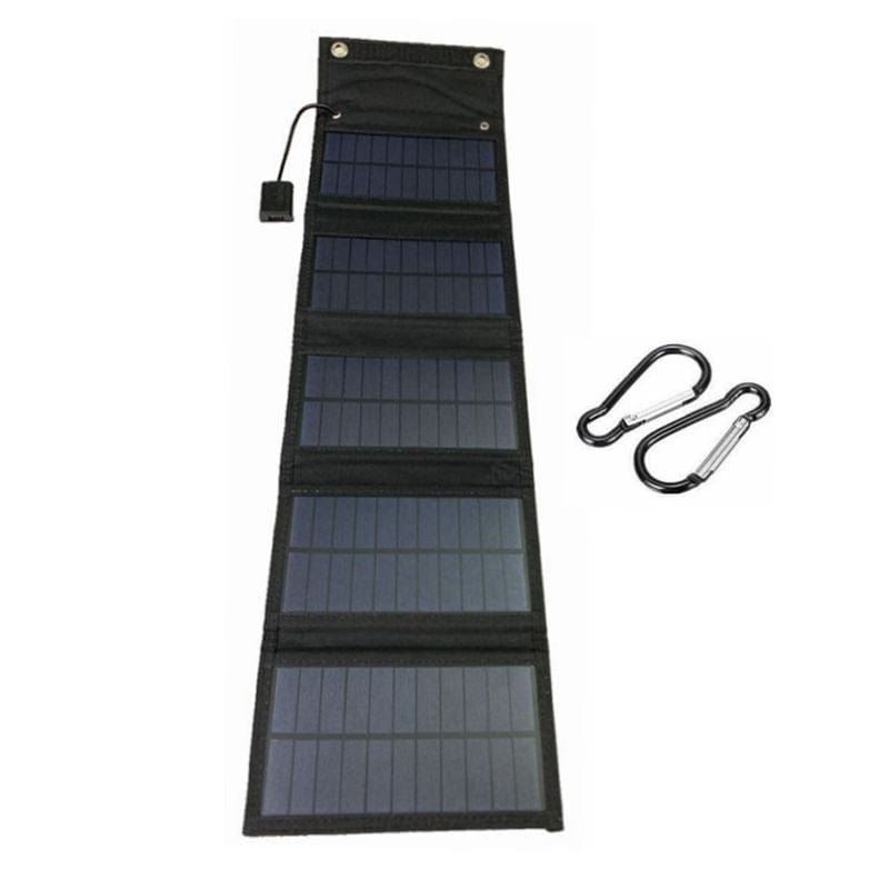 panneau solaire pour toile de tente en charge au soleil