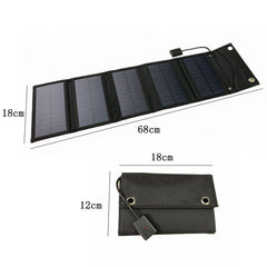 panneau solaire pour toile de tente vue d'ensemble