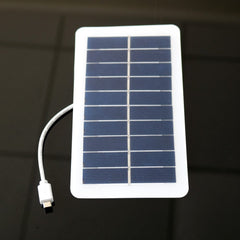 panneau solaire usb de poche modèle 5v 800ma micro usb