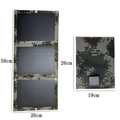 panneaux solaires de survie ports de charge