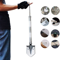 pelle de défense de survie outils intégrés