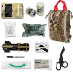 pochette de premier secours trekking contenu détaillé