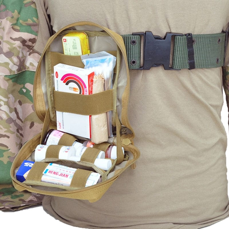 pochette tactique de premier secours vue d'ensemble