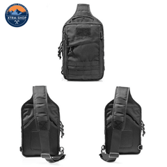 sac à dos bandoulière camouflage poches latérales