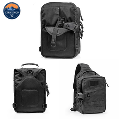 sac à dos bandoulière camouflage sangle réglable