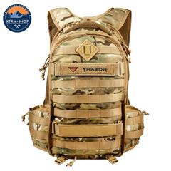 sac à dos camo 40 litres compartiments ouverts