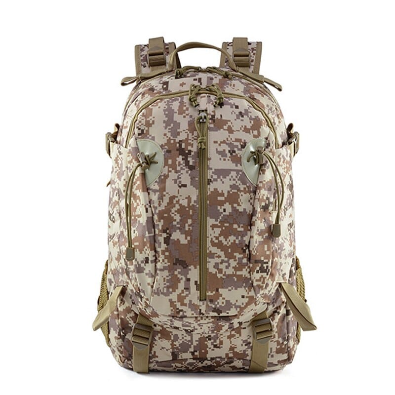 sac à dos camouflage militaire coloris désert digital