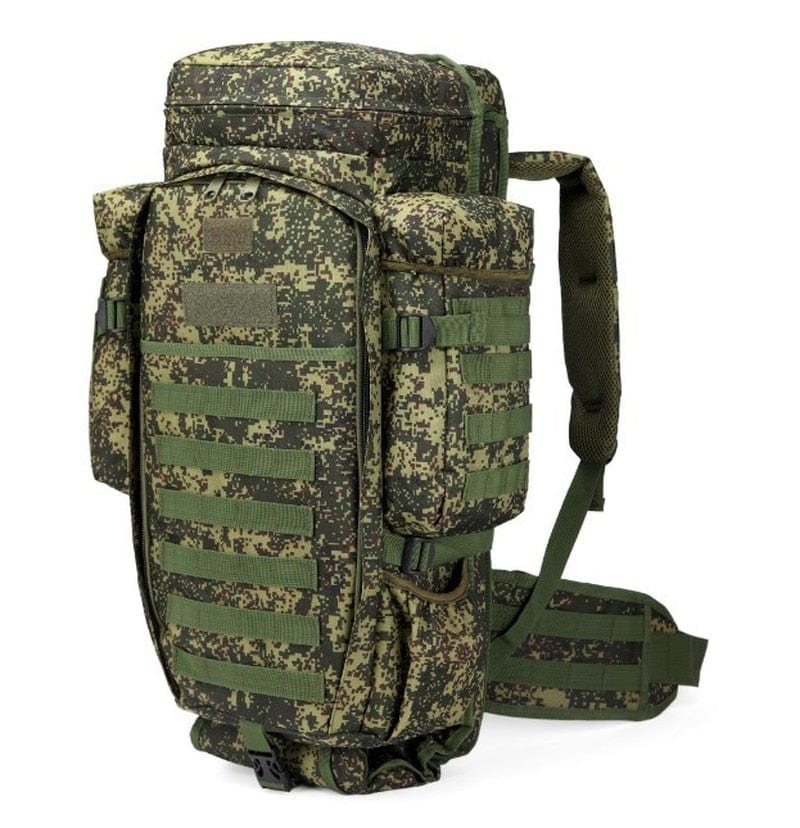 sac à dos grande capacité militaire vue de dos