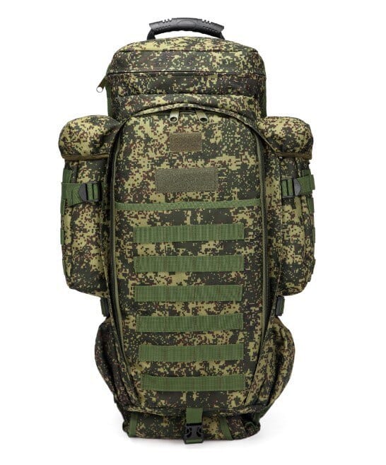 sac à dos grande capacité militaire coloris camouflage vert