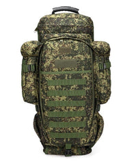 sac à dos grande capacité militaire coloris camouflage vert