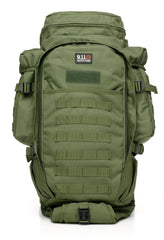 sac à dos grande capacité militaire coloris vert