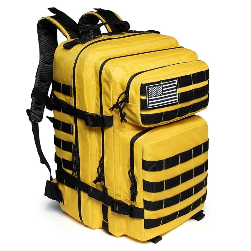 sac à dos marine imperméable coloris jaune
