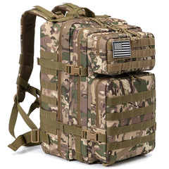 sac à dos militaire marine compartiments ouverts