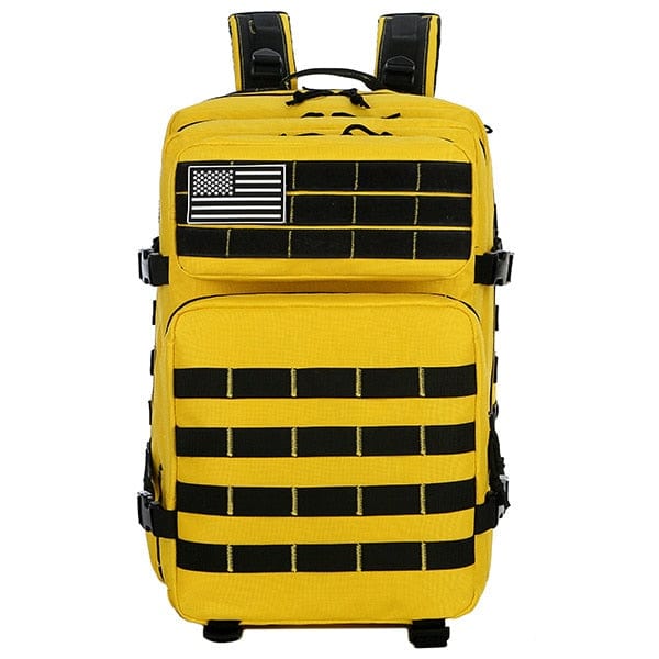 sac à dos militaire marine coloris jaune