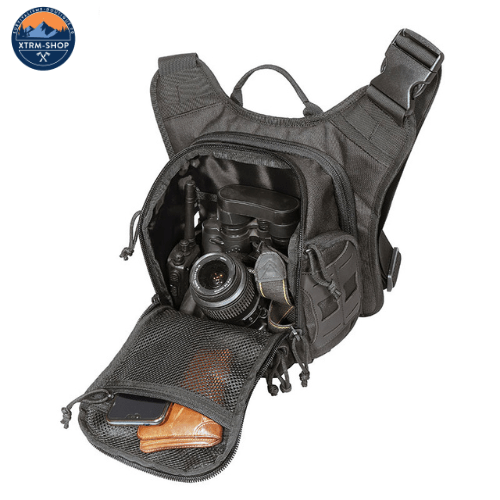 sac à dos de survie ultra léger compartiments ouverts
