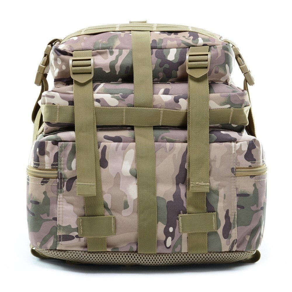 sac à dos survie ultra résistant compartiments ouverts
