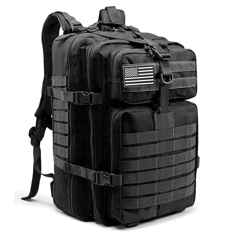 sac à dos survie ultra résistant coloris noir