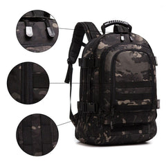 sac à dos survivalisme 50l compartiments ouverts