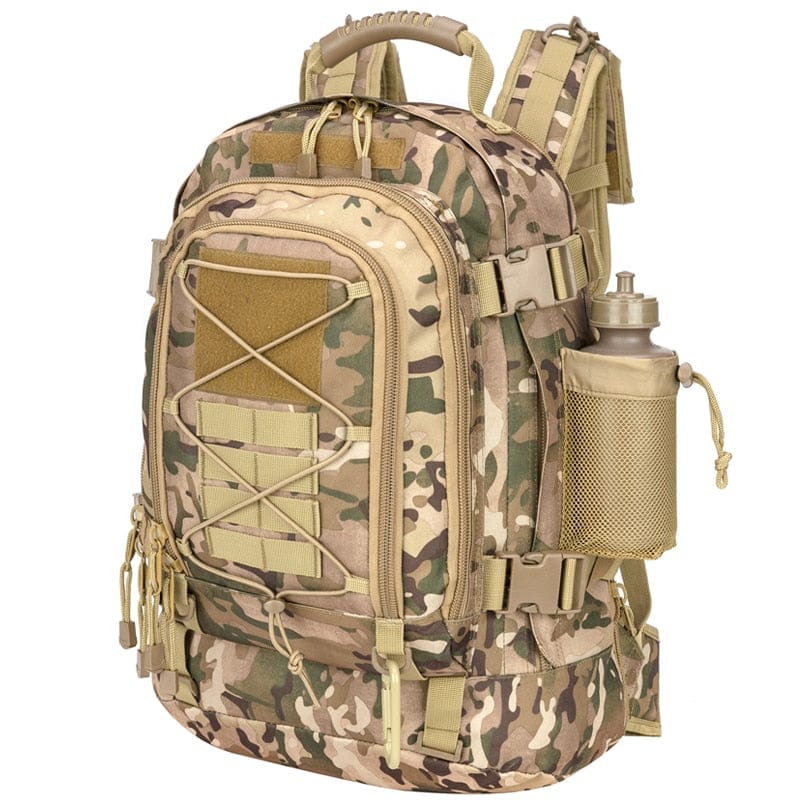 Sac à dos survivalisme 60L camouflage désert