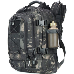 Sac à dos survivalisme 60L camouflage noir