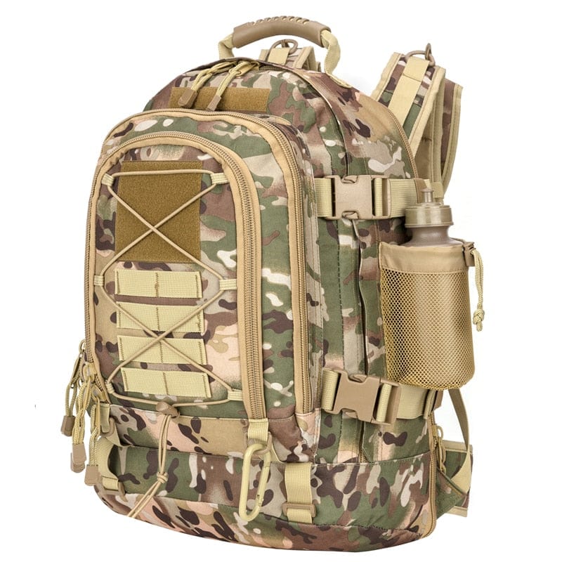 Sac à dos survivalisme 60L camouflage vert